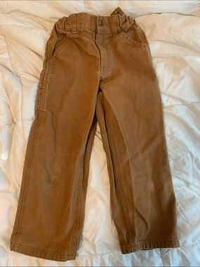 4T Carhartt Pants heavy canvas